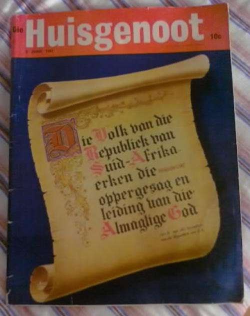 **Die HUISGENOOT-2 Junie 1961**