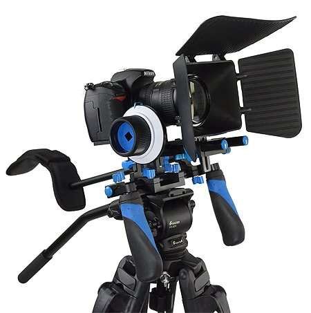 DSLR Rig with Follow Focus and Matte Box
