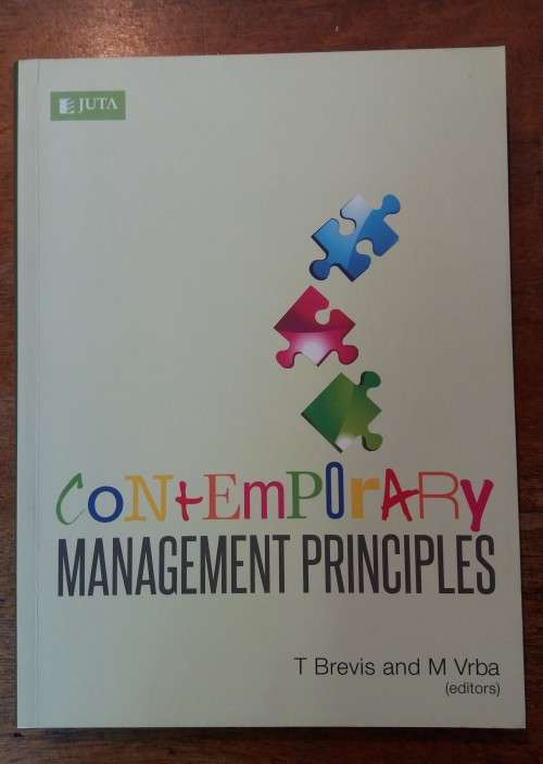 Contemporary management principles- Brevis T- 1st edition