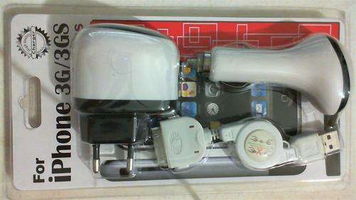 Apple iPhone 3G / 3GS / iPhone4 Home, Car and USB charger all in one ***SALE***  ***LIMITED OFFER***