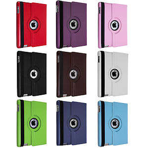 360 Leather Cover case for ipad 2&3
