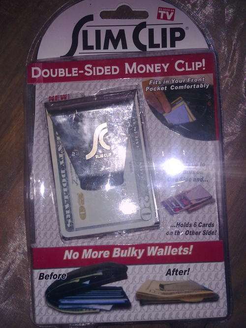 Double Sided Money Clip