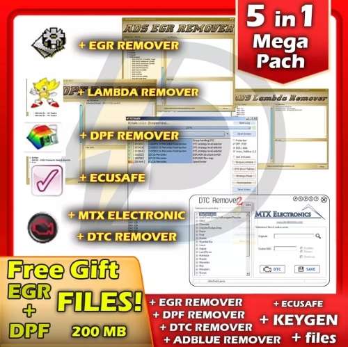 Tuning Remap Files For Cars Trucks Modified ECU Chip Tuning Maps Work With KESS/KTAG/FGTECH