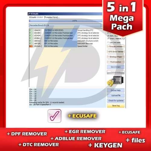 Tuning Remap Files For Cars Trucks Modified ECU Chip Tuning Maps Work With KESS/KTAG/FGTECH