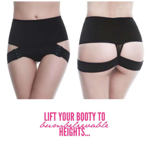 Butt Lifter Tummy Control Body Shaper - S Black