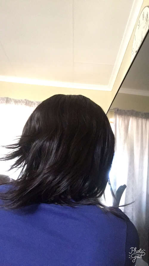 6" Brazilian Front lace wig - 100% virgin remy hair (Straight) - 8A Grade