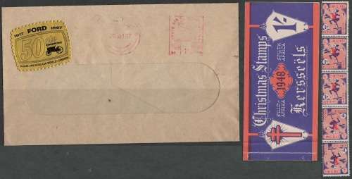 SOUTH AFRICA: Range of mostly Christmas & Easter stamps with other Cinderellas