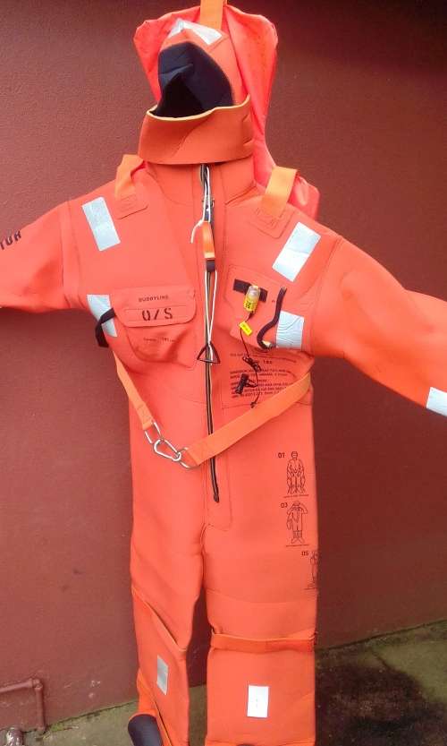 Vintage Marine  - Original  Survival suits for cold sea - both in one bid