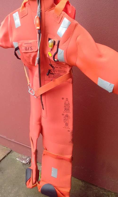 Vintage Marine  - Original  Survival suits for cold sea - both in one bid