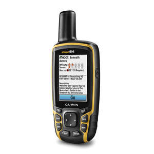 Garmin GPSMAP 64 Worldwide with High-Sensitivity GPS and GLONASS Receiver