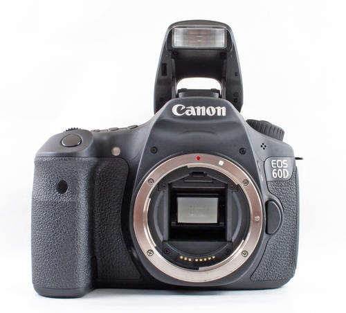 Canon 60D with CP-E9 battery pack with 4 batteries