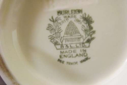 BURLEIGH WARE SUNSHINE CREAM JUG VINTAGE 1930 from SUEZYT