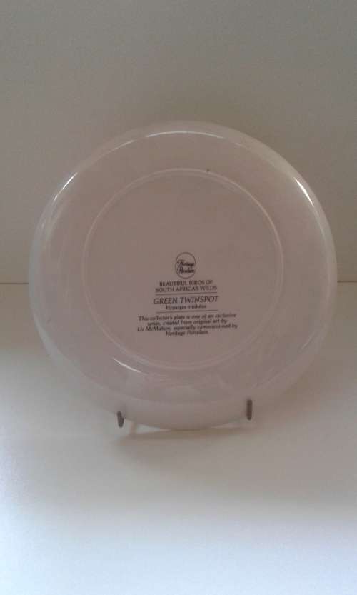 2 FOR 1 PRICE - SOUTH AFRICAN HERITAGE PLATES - BIRDS - from SUEZYT