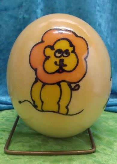 KIDS PAINTED OSTRICH EGGS -   from SUEZYT