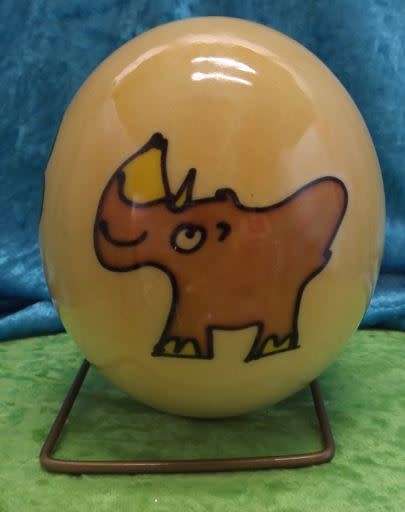 KIDS PAINTED OSTRICH EGGS -   from SUEZYT