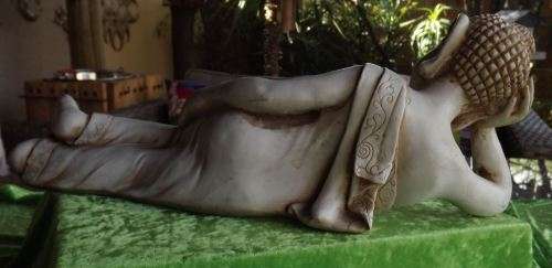 ASIAN RECLINING BUDDHA - VINTAGE - from SUEZYT - **FREE SHIPPING**
