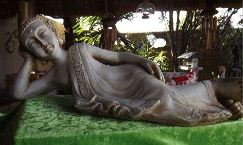 ASIAN RECLINING BUDDHA - VINTAGE - from SUEZYT - **FREE SHIPPING**
