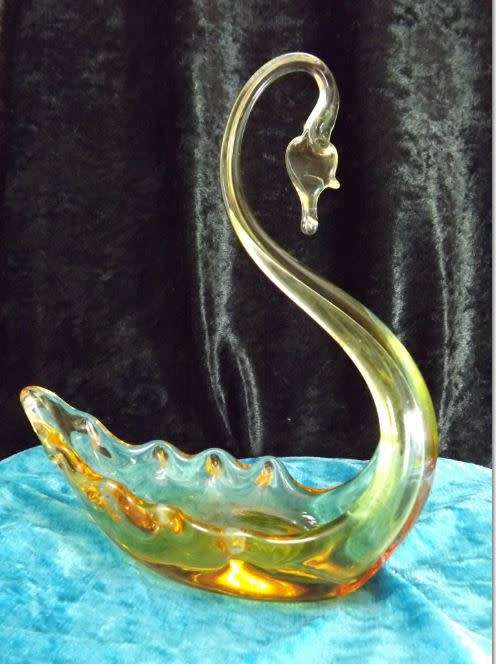 reserved LARGE MURANO GLASS BIRD -  from SUEZYT