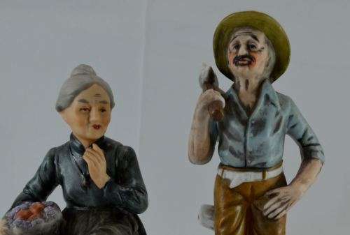 SET OF TWO FIGURINES from SUEZYT