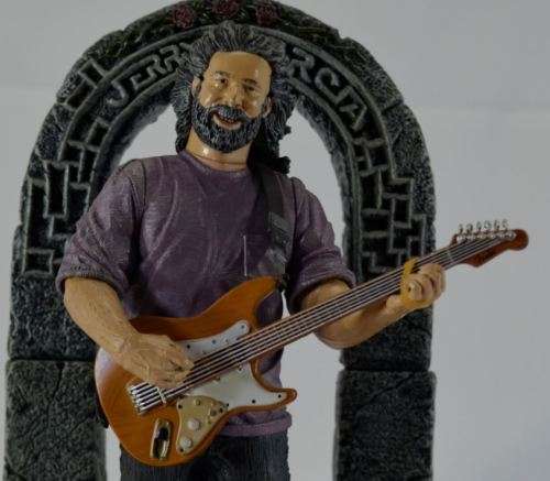 "GRATEFUL DEAD" LEAD GUITARIST JERRY GARCIA ACTION FIGURINE from SUEZYT
