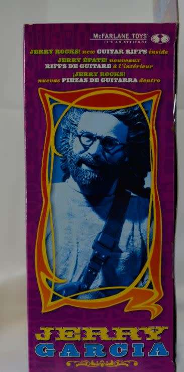 "GRATEFUL DEAD" LEAD GUITARIST JERRY GARCIA ACTION FIGURINE from SUEZYT