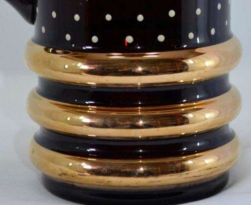 CRANBERRY GLASS WATER SET- from SUEZYT