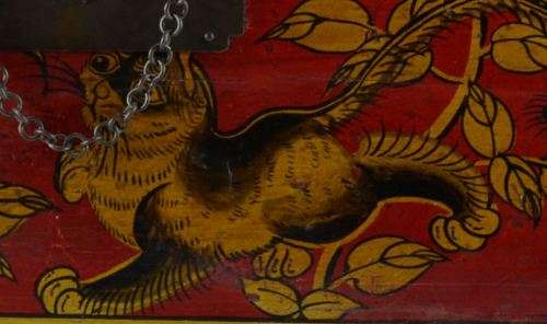 ORIENTAL WEDDING TRUNK - ANTIQUE - from SUEZYT