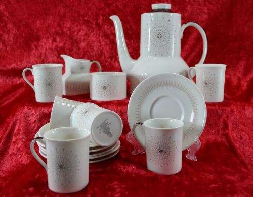 16 PIECE ROYAL DOULTON 'MORNING STAR' COFFEE SET - from SUEZYT