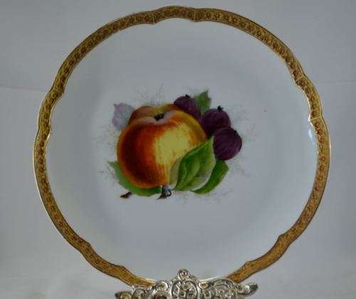 DECORATIVE ROSENTHALE - BAVARIA - APPLE AND GOOSEBERRY PLATE - from SUEZYT