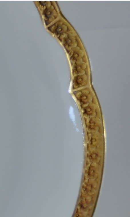 DECORATIVE ROSENTHALE - BAVARIA - APPLE AND GOOSEBERRY PLATE - from SUEZYT