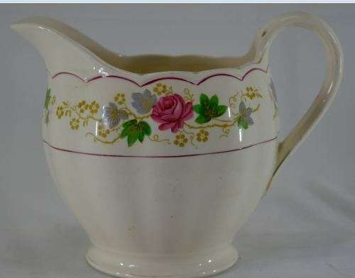 reserved for Linda GRINDLEY CREAM PETAL JUG - from SUEZYT