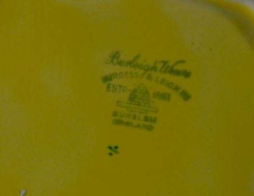 RABBIT IN A CORNFIELD - BURLEIGH WARE ENGLAND JUG - VINTAGE - from SUEZYT