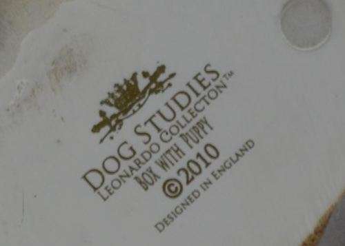 DOG WITH PUPPY FIGURINE - from SUEZYT