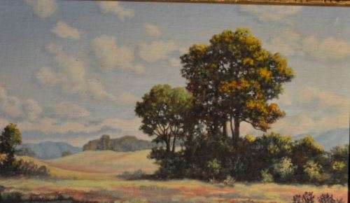 MAGNIFICENTLY FRAMED OLD ORIGINAL OIL BY W RETIEF - from SUEZYT