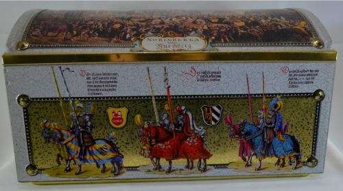 COOKIE TIN FROM OTTO SCHMIDT GERMANY - VINTAGE - from SUEZYT