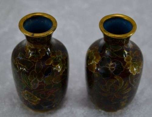 CLOISONNE VASES - from SUEZYT