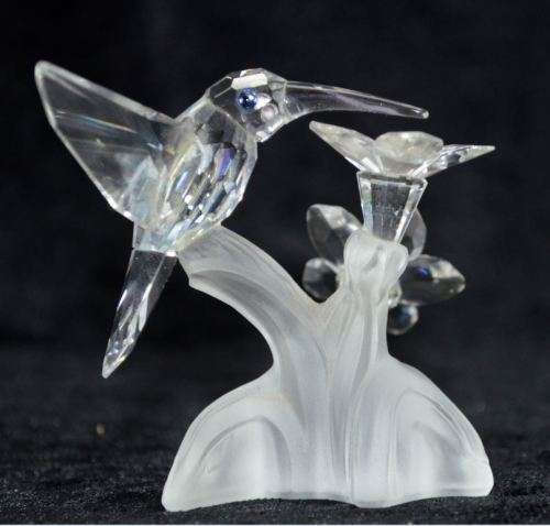 SWAROVSKI HUMMING BIRD FIGURINE - BOXED - from SUEZYT
