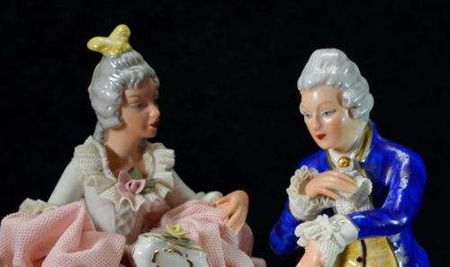 DRESDEN FIGURINE (slight damage) - from SUEZYT