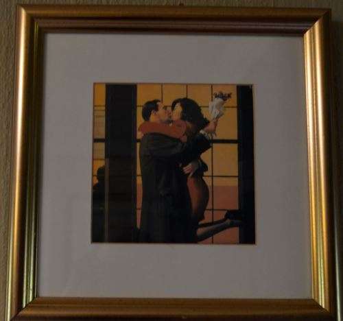JACK VETTRIANO "BACK WHERE YOU BELONG" NICELY FRAMED PRINT - from SUEZYT