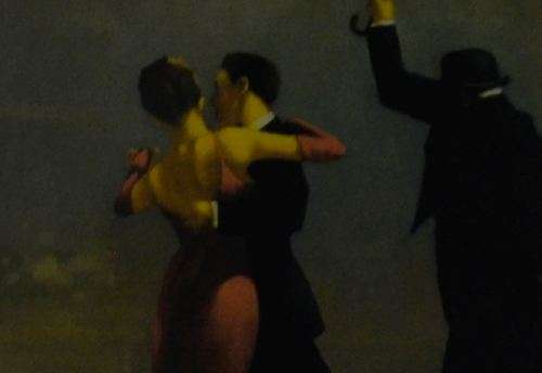 JACK VETTRIANO "THE SINGING BUTLER" NICELY FRAMED PRINT - from SUEZYT