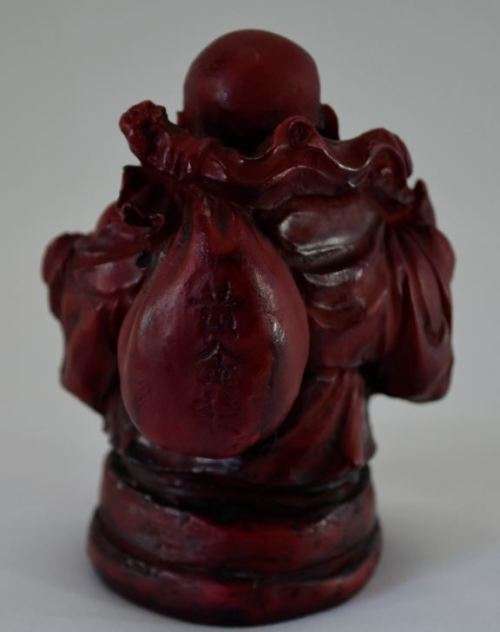 STONE BUDDHA FROM INDIA - SIGNED - from SUEZYT