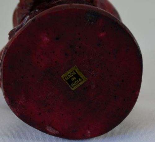 STONE BUDDHA FROM INDIA - SIGNED - from SUEZYT