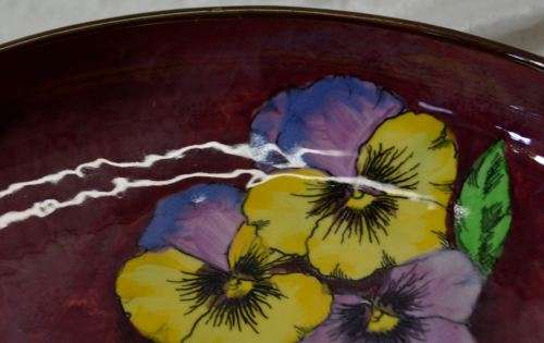 ROYAL DOULTON "PANSY"  CENTRE PIECE - 1960's - from SUEZYT