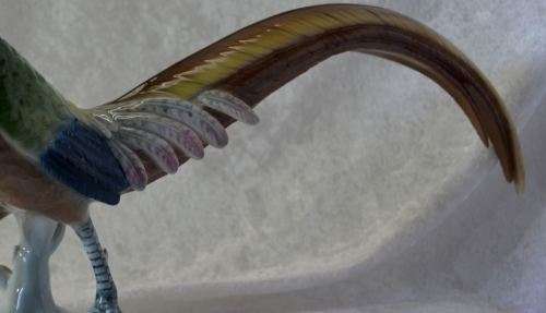 LARGE, STUNNING PORTUGUESE VISTA ALEGRE PHEASANT - VINTAGE - from SUEZYT