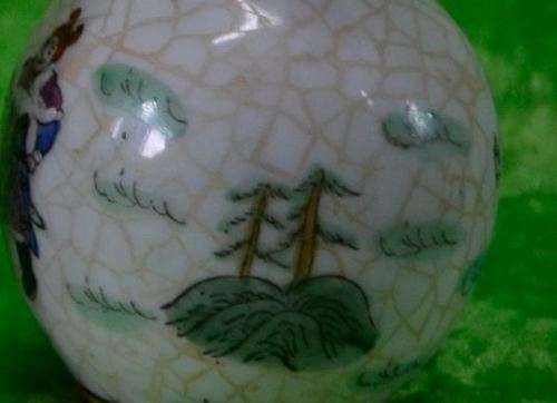 RESERVED FOR CATHERINE SET OF 4 SMALL CHINESE VASES - QIANLONG NIAN ZHI - 1950's -from SUEZYT