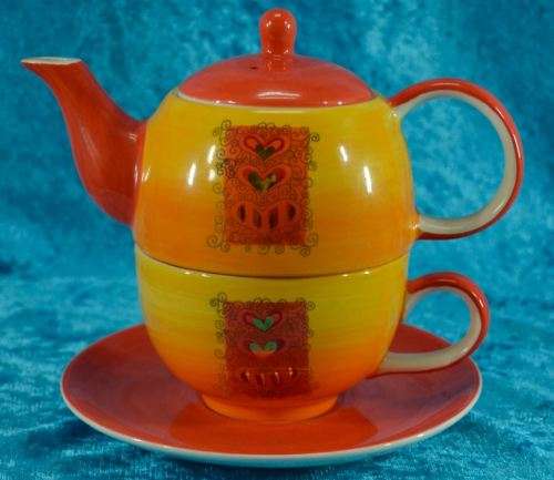 CHACULT TEA FOR 1 - GERMAN PORCELAIN - VINTAGE - from SUEZYT