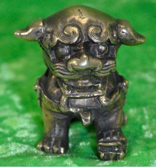 CHINESE FOO DOG - BRASS - SMALL - from SUEZYT
