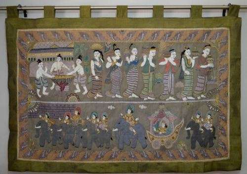 EMBROIDERED WALL HANGING - from SUEZYT
