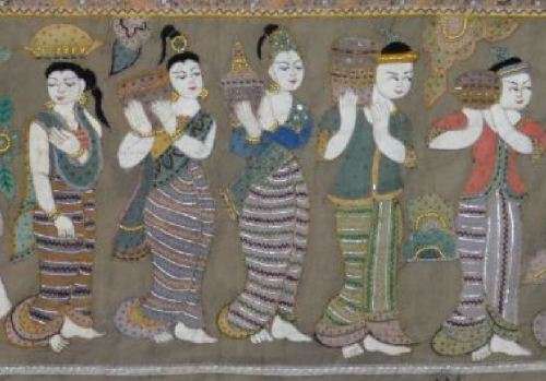 EMBROIDERED WALL HANGING - from SUEZYT