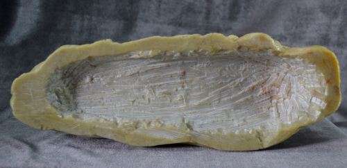 CARVED SOAPSTONE EIGHT CHINESE IMMORTALS ON A BOAT - from SUEZYT